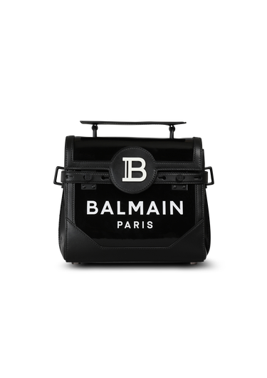 Tasche B-Buzz 23 aus Vinyl mit Balmain Paris-Logo