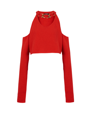 Cropped-Strickpullover