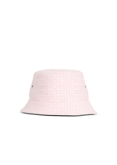 EXKLUSIVE - Bucket Hat aus Jacquard mit Balmain-Monogramm
