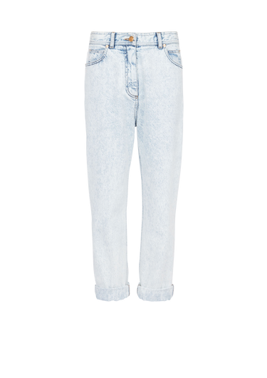 HIGH SUMMER CAPSULE KOLLEKTION – Boyfriend-Jeans aus Baumwolle
